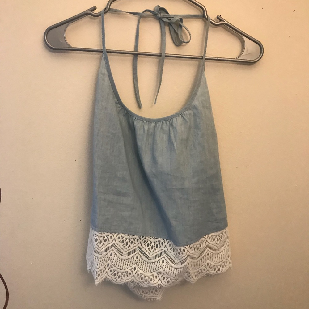 Denim Halter